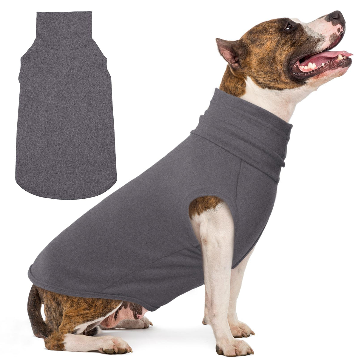 XL Dog Turtleneck Sweater for Big Dogs — Soft, Stretchy & Machine Washable